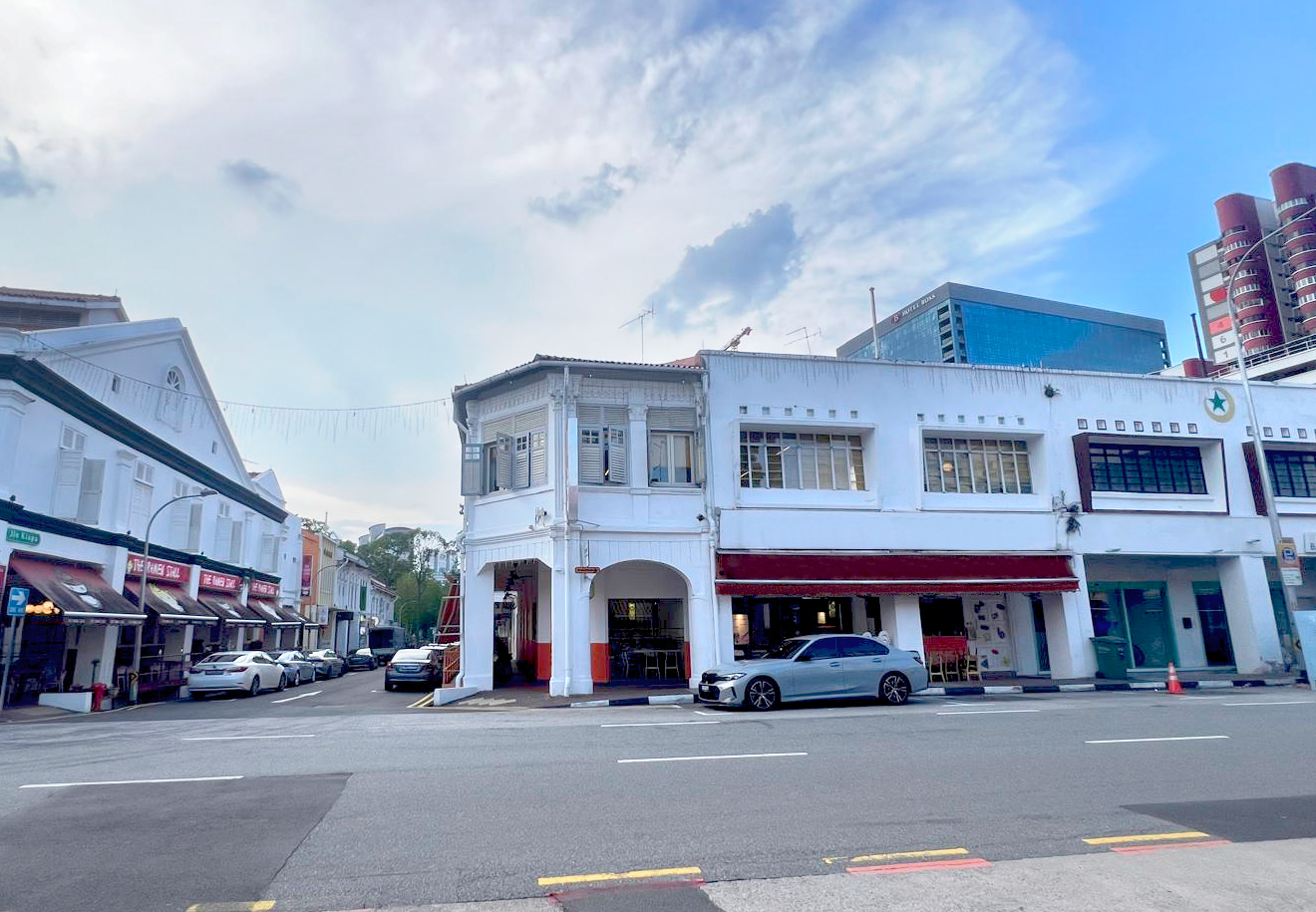 Shophouses along North Bridge Road